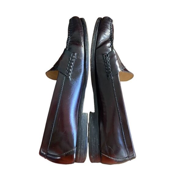 Men's Cole Haan Pinch Penny Loafers Burgandy Size 12 D - Picture 8 of 12